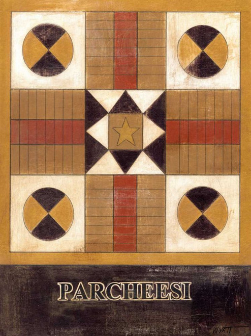 Parcheesi Poster Print - Norman Wyatt