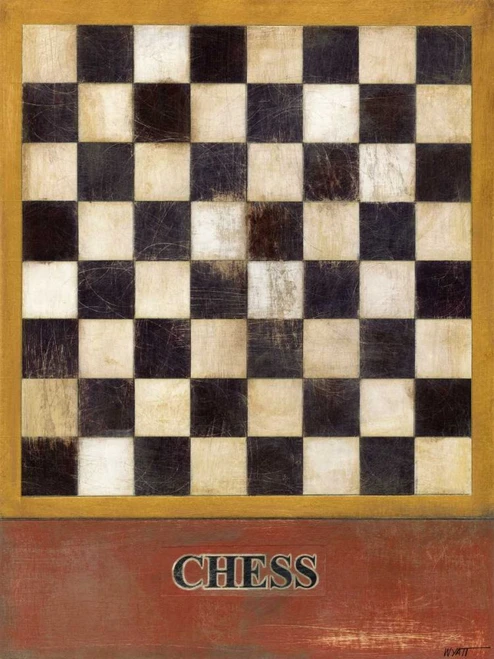 Chess Poster Print - Norman Wyatt