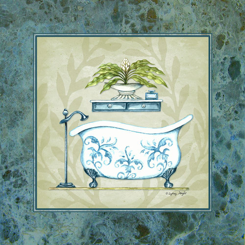 Bath Splash I Poster Print - Sydney Wright