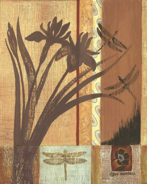 Asian Iris Poster Print - Wendy Russell