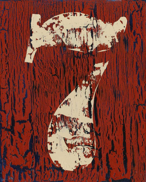 Vintage Numbers VII Poster Print - Ethan Harper