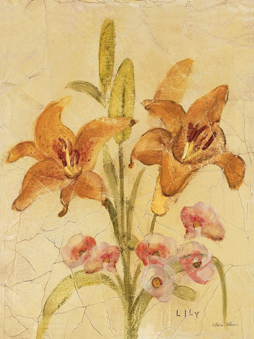 Medieval Lily Poster Print - Cheri Blum