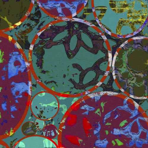 B-Jeweled Deco II Poster Print - Ricki Mountain