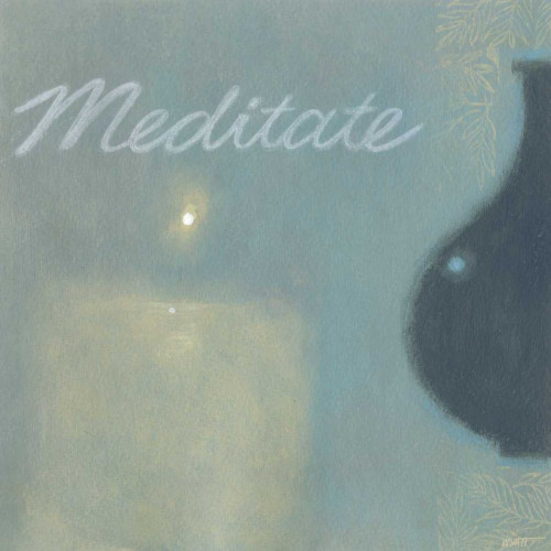 Meditate Poster Print - Norman Wyatt
