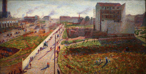 Workshops in Porta Romana, 1910 Poster Print - Umberto Boccioni