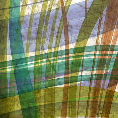 Paintstroke Tile II Poster Print - Jason Higby
