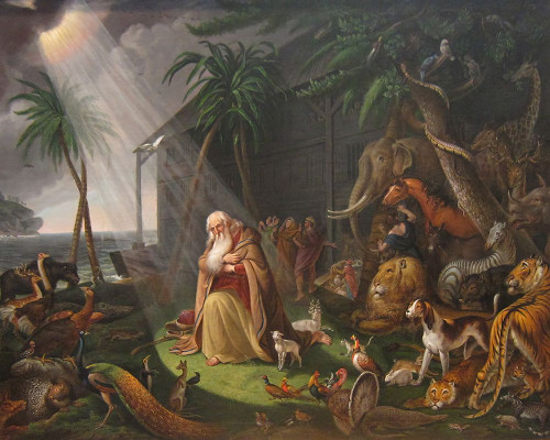 Noah and His Ark 1819 Poster Print - Charles Willson Peale