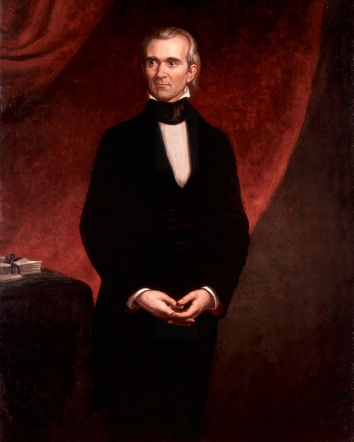 James Knox Polk Poster Print - George Peter Healy