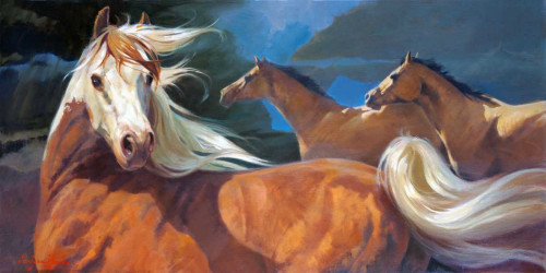 Storm Chasers Poster Print - Carolyne Hawley