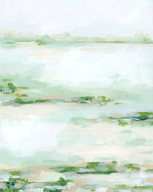 Verdant Marsh I Poster Print - June Erica Vess