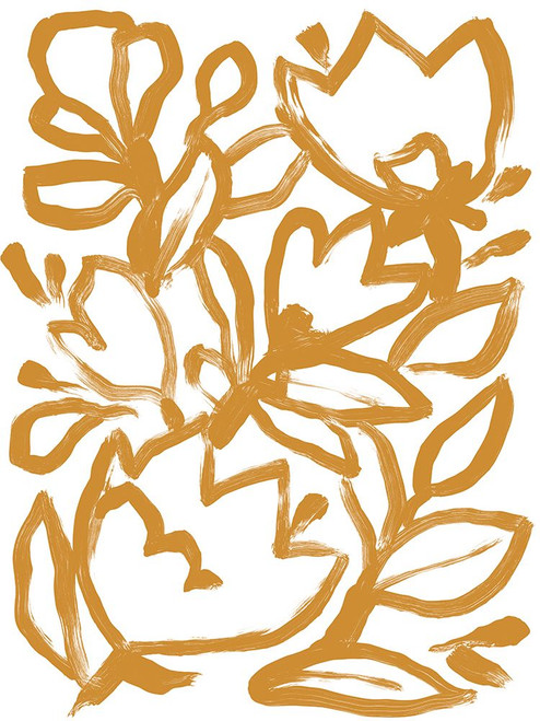 Blockbrush Garden II Poster Print - June Erica Vess