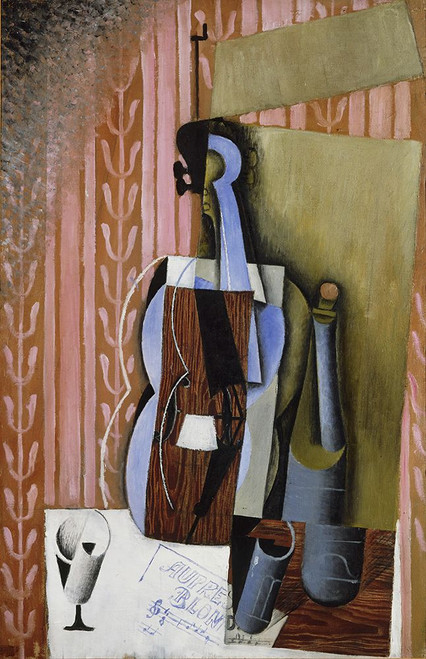 Violin 1913 Poster Print - Juan Gris