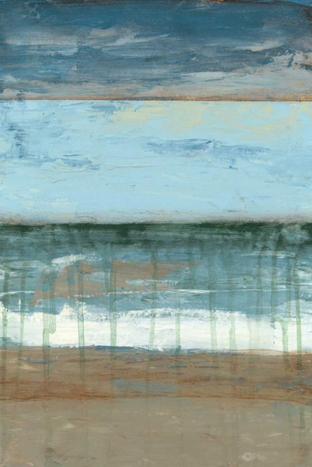 Coastal Abstract II Poster Print - Jennifer Goldberger