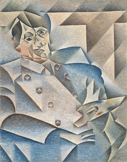 Portrait of Pablo Picasso 1912 Poster Print - Juan Gris