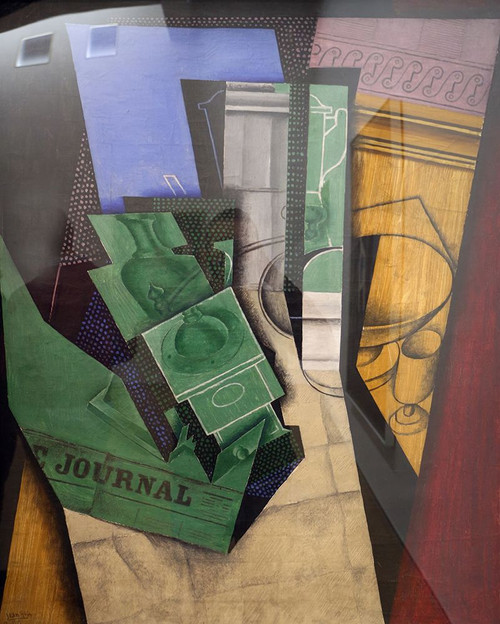 The Breakfast 1915 Poster Print - Juan Gris
