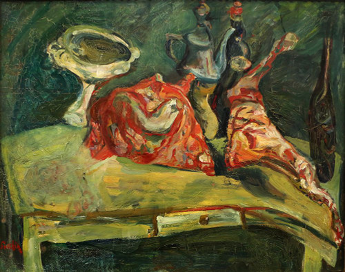 The Table 1923 Poster Print - Chaim Soutine