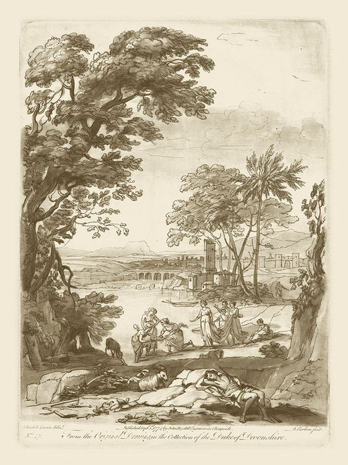 Pastoral View I Poster Print - Claude Lorrain