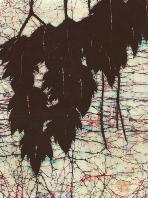 Batik Hanging Leaves I Poster Print - Andrea Davis