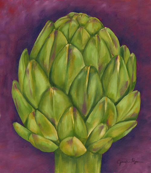 Artichoke Poster Print - Jennifer Goldberger