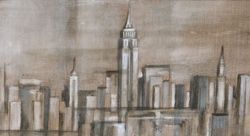 Metropolitan Skyline II Poster Print - Ethan Harper