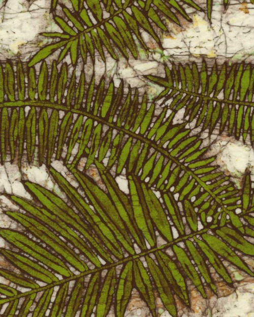 Batik Frond I Poster Print - Andrea Davis