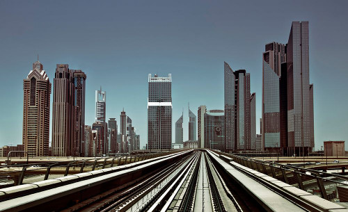 Dubai Metro Poster Print - Naufal