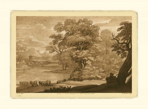 Pastoral Landscape II Poster Print - Claude Lorraine