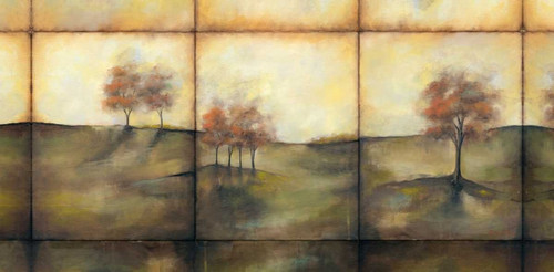 Autumnal Meadow I Poster Print - Jennifer Goldberger