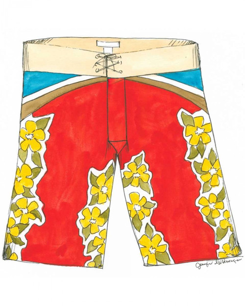 Surf Shorts II Poster Print - Unknown