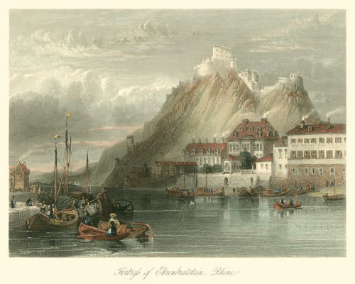 Fortress on the Rhine Poster Print - W.L. Leitch