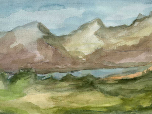 Plein Air Landscape II Poster Print - Ethan Harper