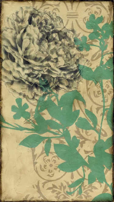 Tandem Blooms II Poster Print - Jennifer Goldberger ()