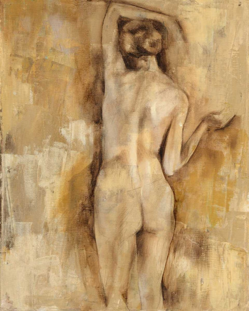 Nude Figure Study V Poster Print - Jennifer Goldberger