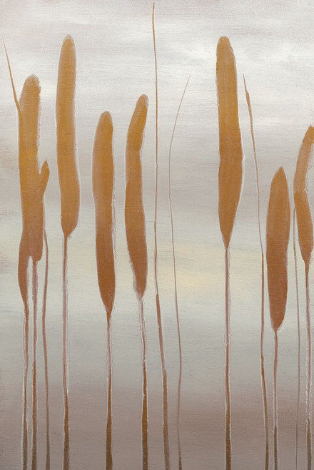 Reeds and Leaves II Poster Print - Jennifer Goldberger