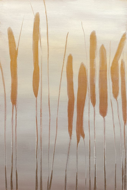 Reeds and Leaves I Poster Print - Jennifer Goldberger