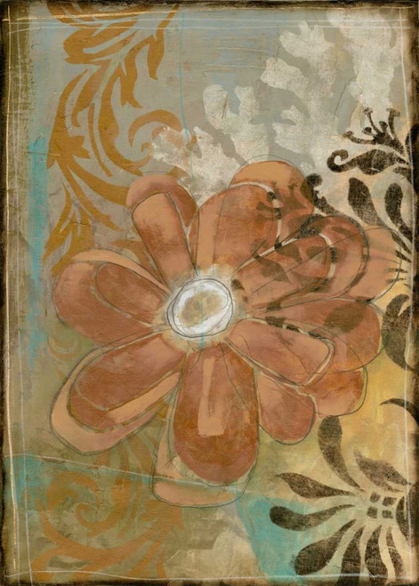 Floral Abstraction I Poster Print - Jennifer Goldberger