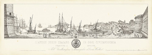 Antique Seaport II Poster Print - Antonio Aquaroni