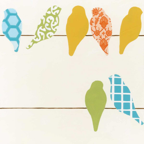 Patterned Perch I Poster Print - June Erica Vess