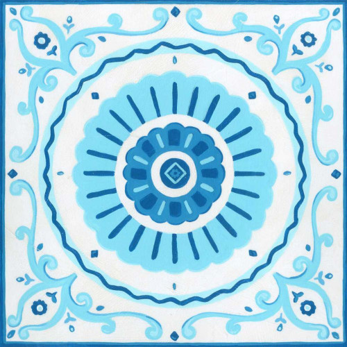 Folk Tile IV Poster Print - June Erica Vess