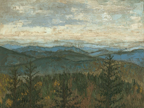 Blue Ridge View II Poster Print - Megan Meagher