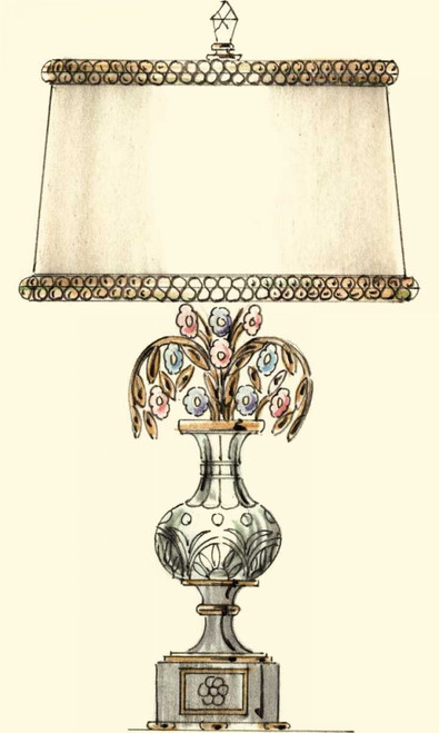 Boudoir Lamp V Poster Print - Unknown