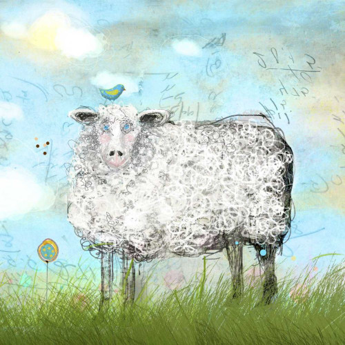 Baa Land Poster Print - Ingrid Blixt