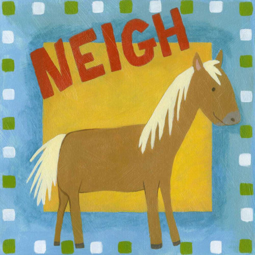 Neigh Poster Print - Megan Meagher