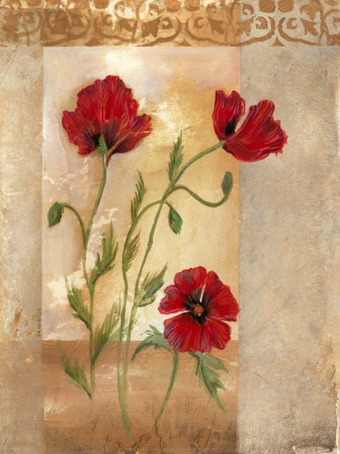 Red Poppies IV Poster Print - Marianne D. Cuozzo