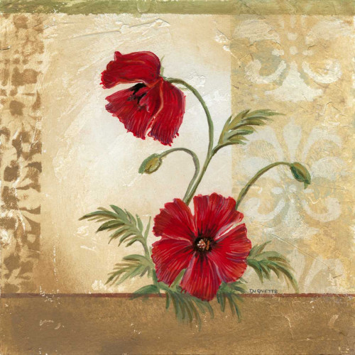 Red Poppies II Poster Print - Marianne D. Cuozzo