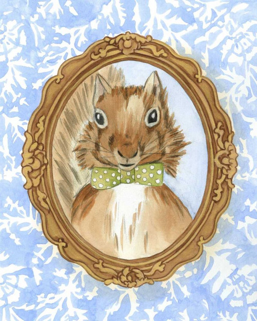 Teachers Pet - Squirrel Poster Print - Chariklia Zarris