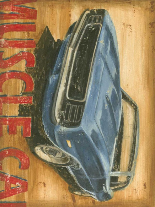 Vintage Muscle II Poster Print - Ethan Harper