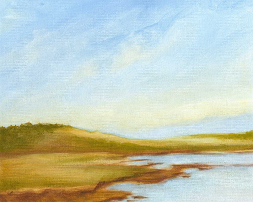 Small Summer Horizons I Poster Print - Ethan Harper