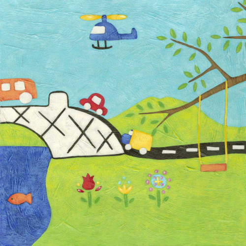 Far and Away II Poster Print - Chariklia Zarris