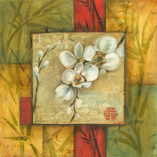 Asian Orchid Montage I Poster Print - Ethan Harper